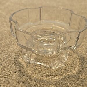 Antique Duncan #777 CELTIC CROSS Honey Dish Bottom EAPG Ca. 1882 Clear